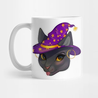 witch cat Mug